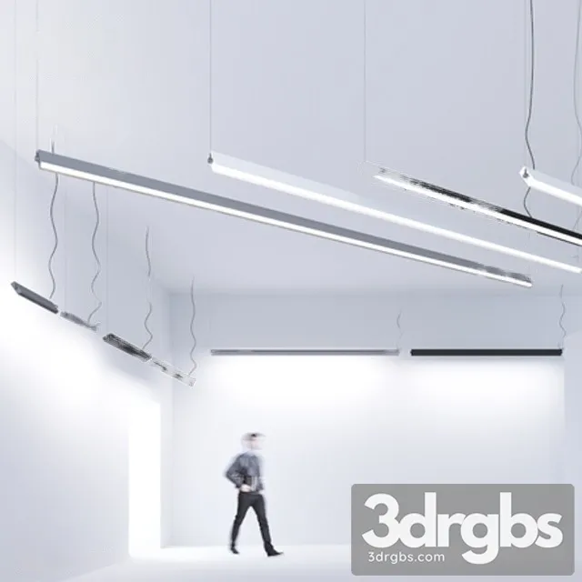 Office lights 7 3D Model Free