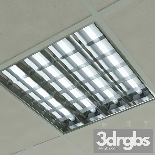 Office lights 9 3D Model Free