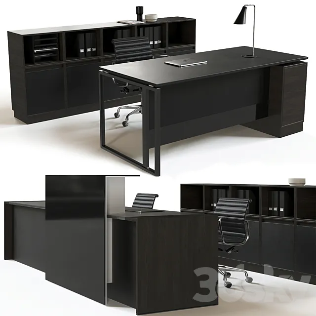 Office reception furniture set 3DModel