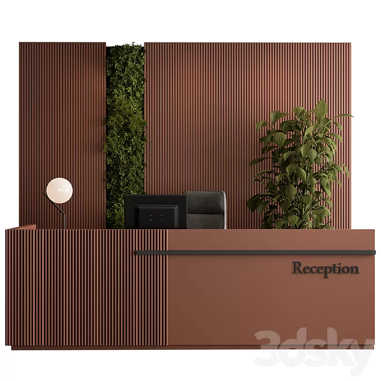 Office Reception – Office Set 365 3D Model