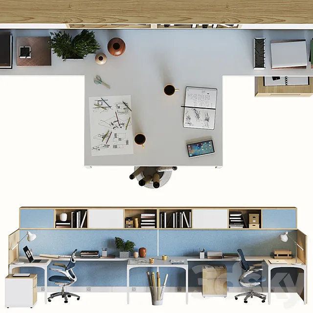 office set 3DModel