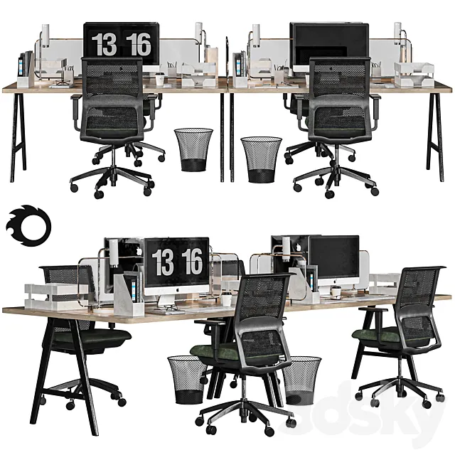 office set 3DModel