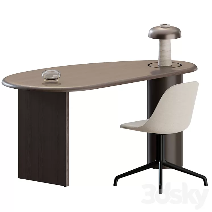 Office Set by Menu 3D Model Free