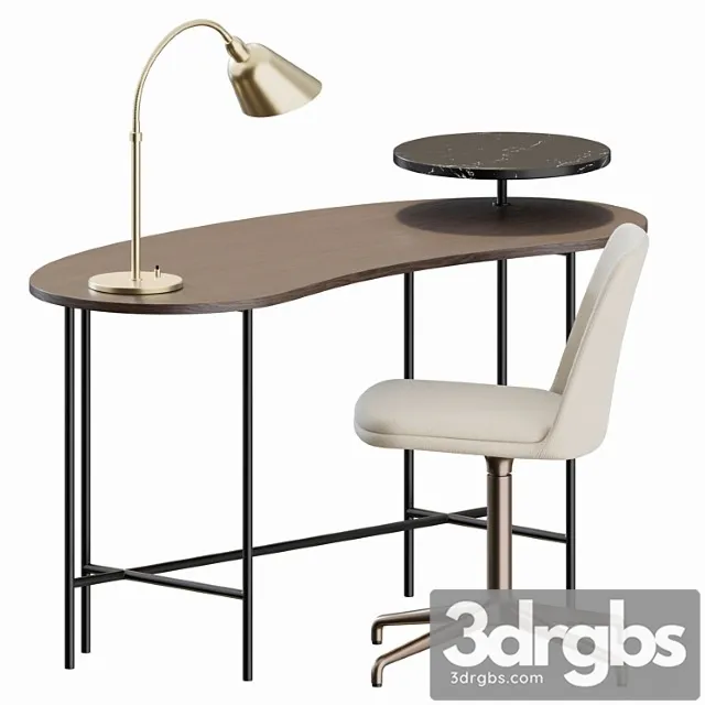 Office Set By Tradition 3D Model Free