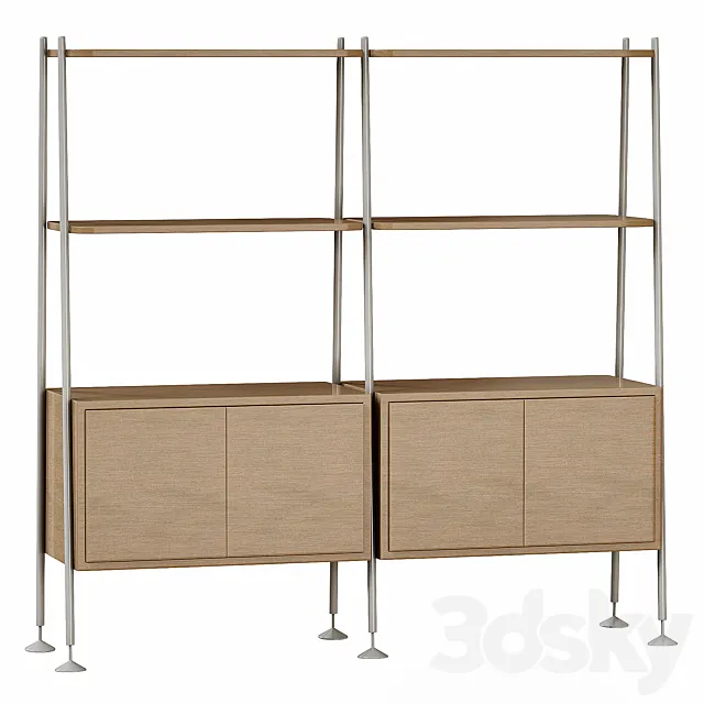 Office Shelving Blog Series 3DModel