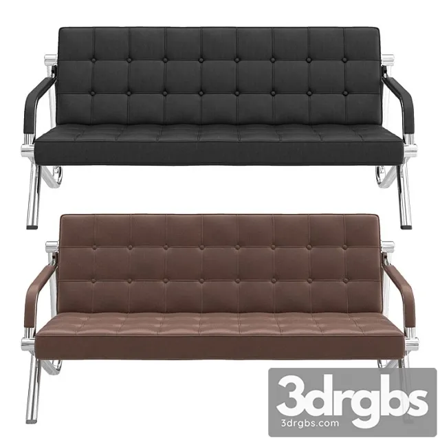 Office Sofa 5 3D Model Free