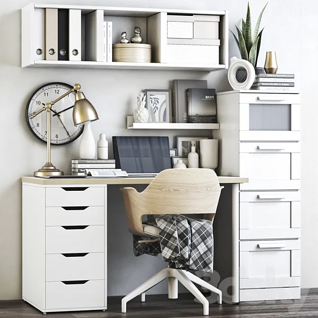 Office workplace 91 3DModel