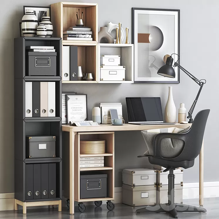 Office workplace 94 3D Model