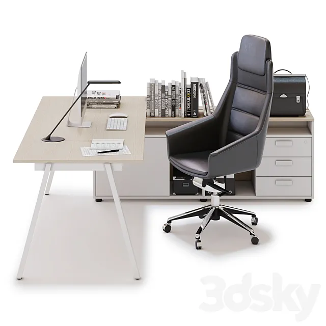 Office workspace LAS 5TH ELEMENT (v15) Free Download