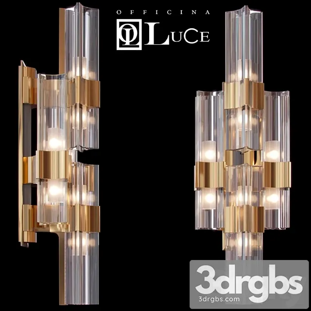 Officina Luce Eterea Applique 3D Model Free