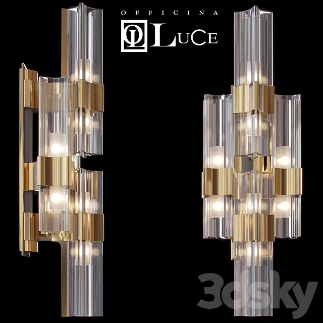 Officina Luce ETEREA applique 3D Model