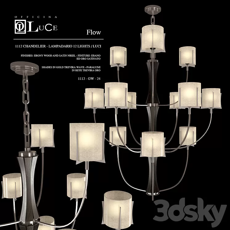 Officina-Luce Flow 1112-GW-24