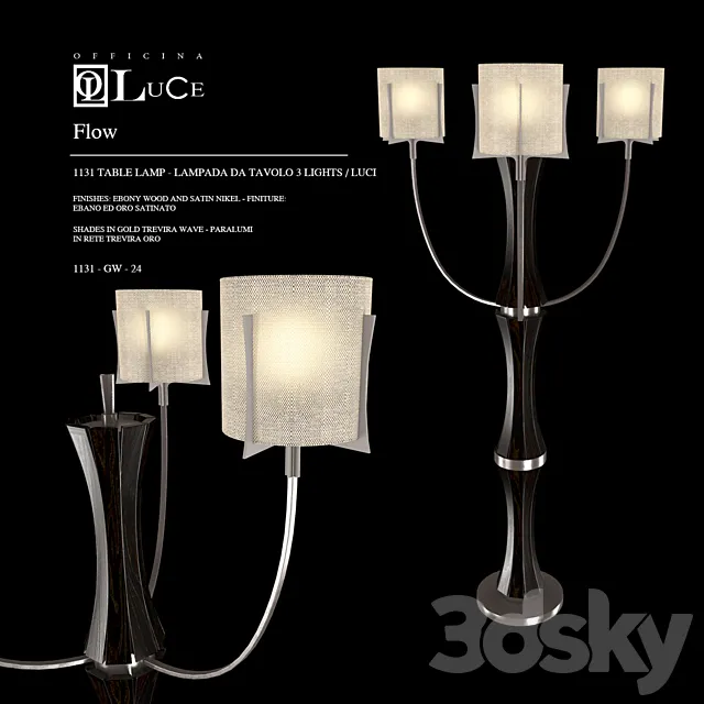 Officina-Luce Flow 1131-GW-24 3DModel