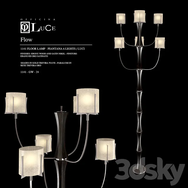Officina-Luce Flow 1141-GW-24 3DModel