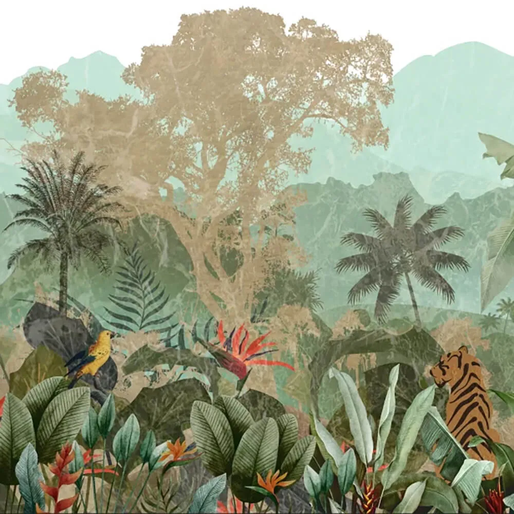 Officinarkitettura - Wallpaper Amazzonia 3D Model