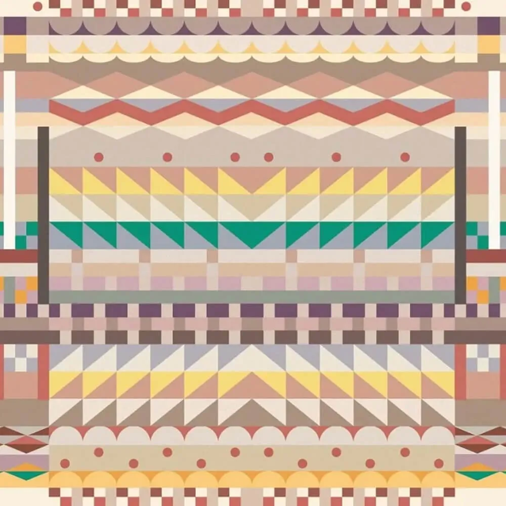 Officinarkitettura - Wallpaper Azteco 3D Model