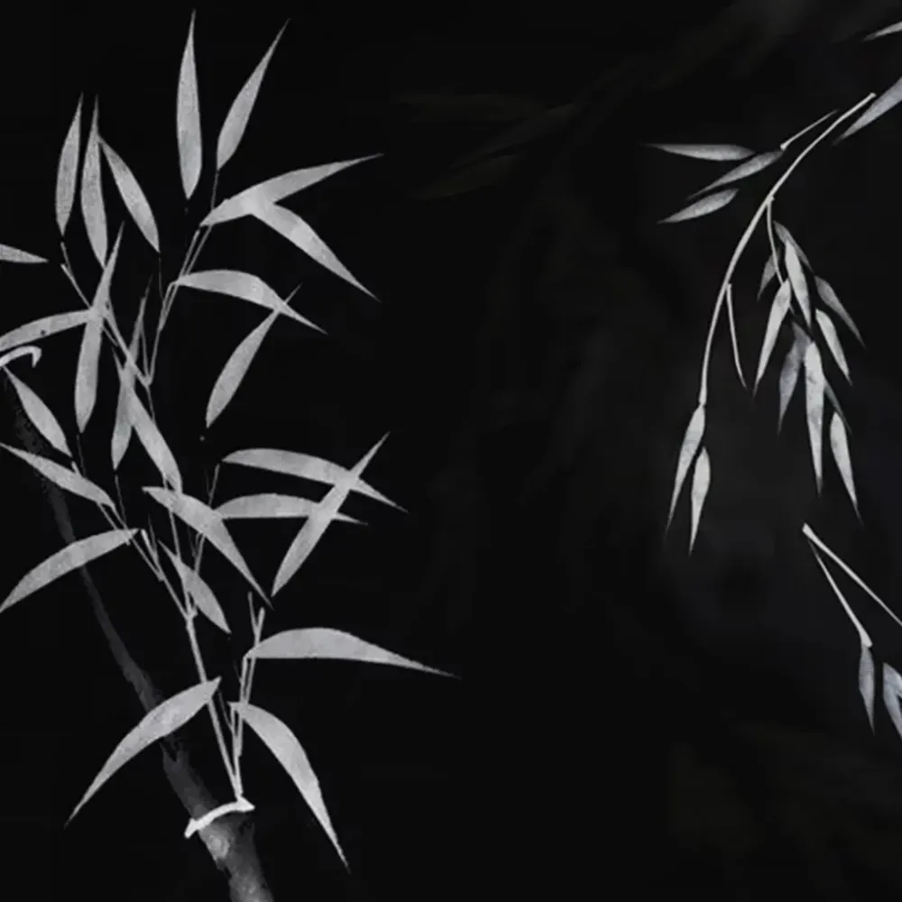 Officinarkitettura - Wallpaper Bamboo white row 3D Model