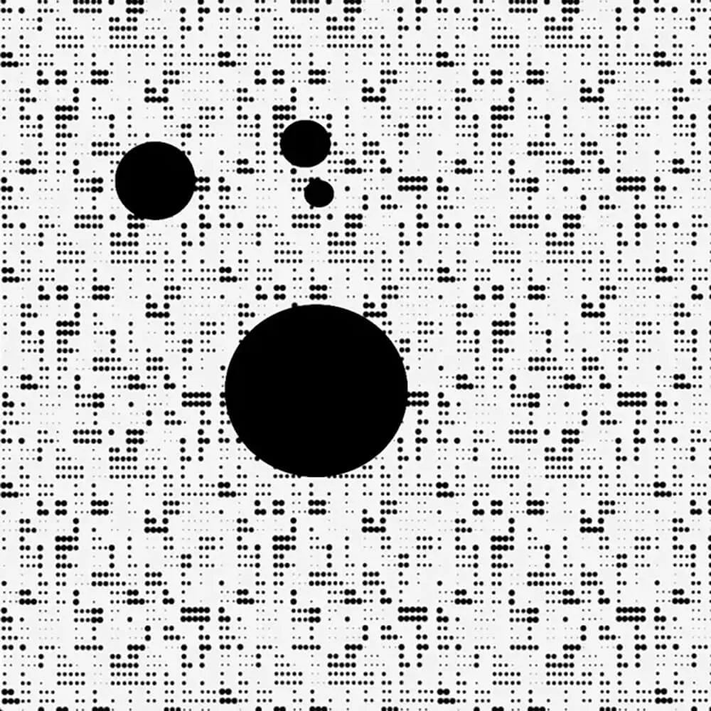 Officinarkitettura - Wallpaper Black and White 3D Model