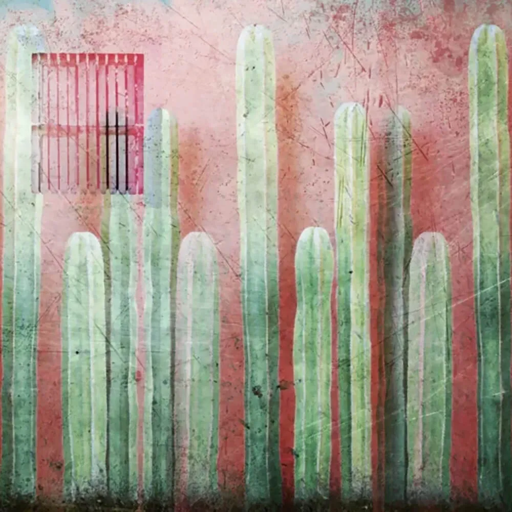 Officinarkitettura - Wallpaper Cactus 3D Model