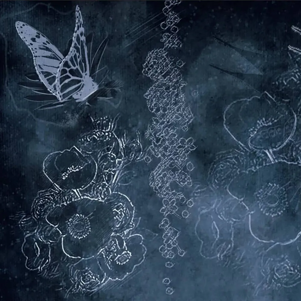 Officinarkitettura - Wallpaper Flower Waterfall 3D Model