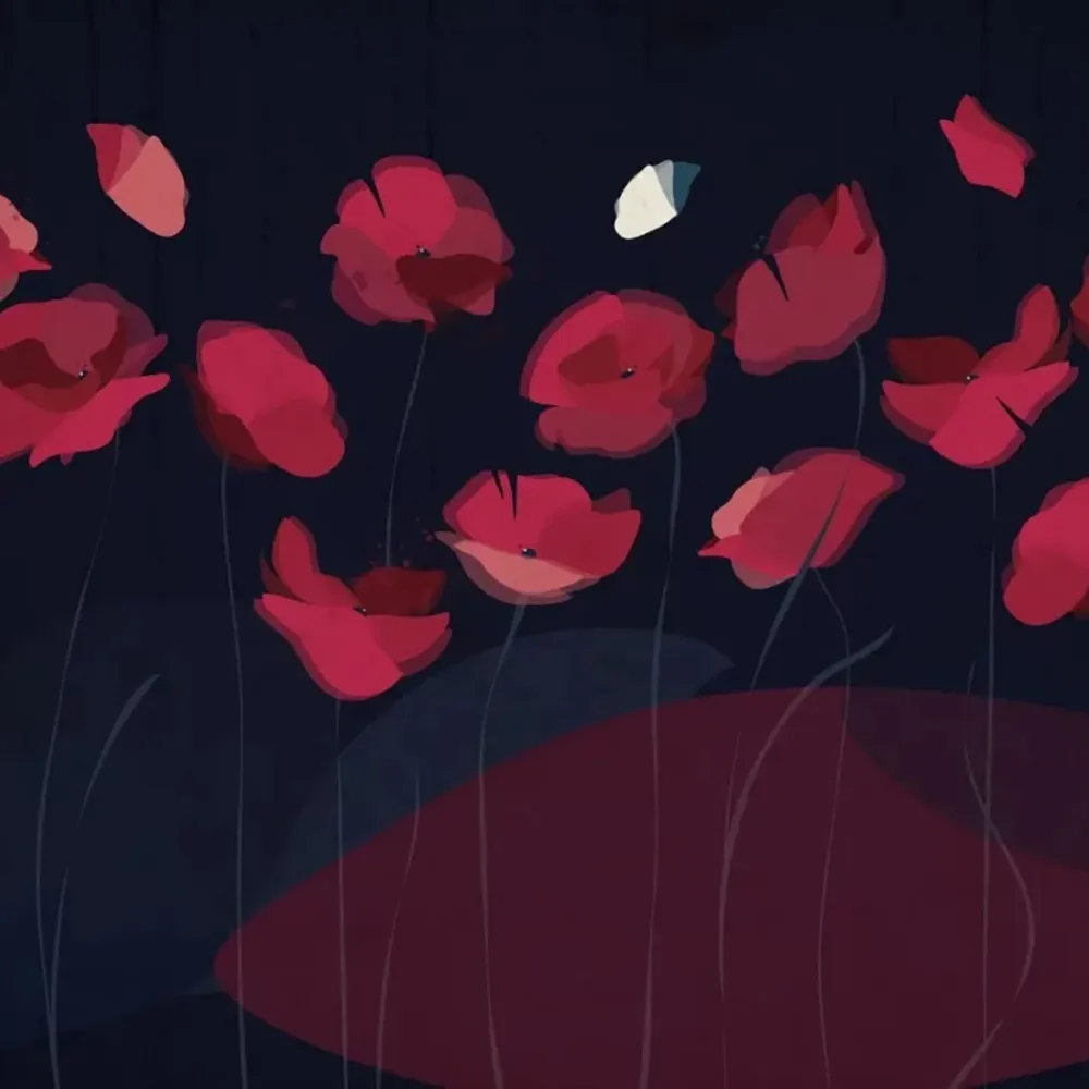 Officinarkitettura - Wallpaper Happy Poppy 3D Model