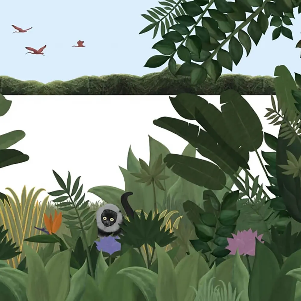 Officinarkitettura - Wallpaper Jungla Naif 3D Model