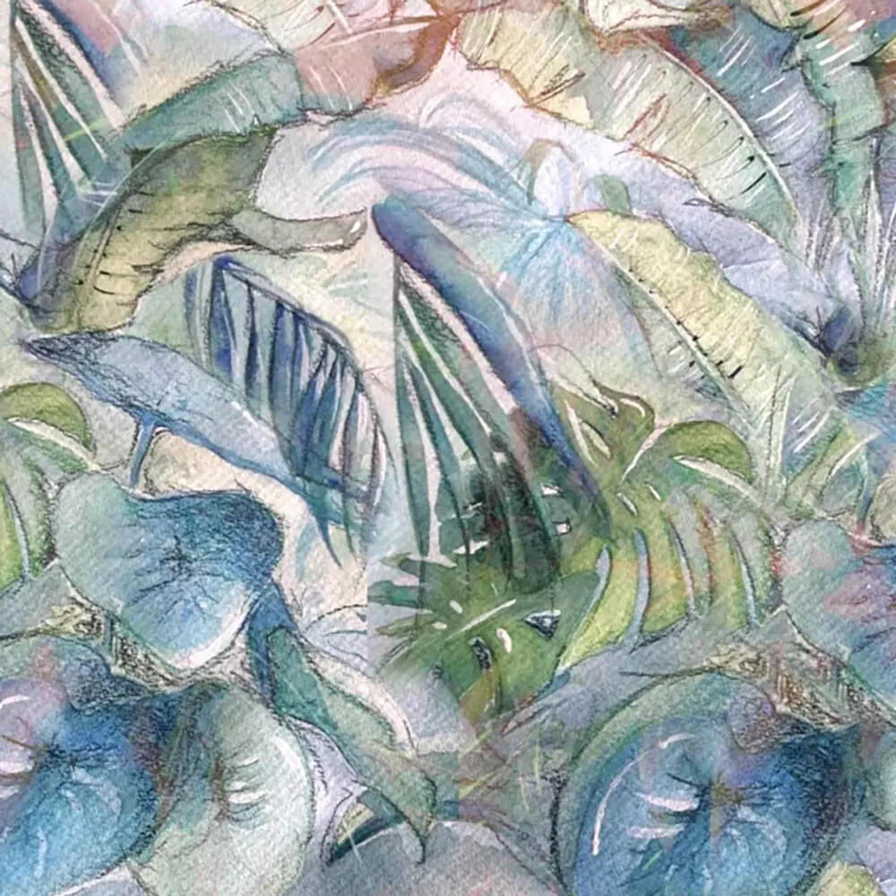 Officinarkitettura - Wallpaper Jungla Watercolor 3D Model