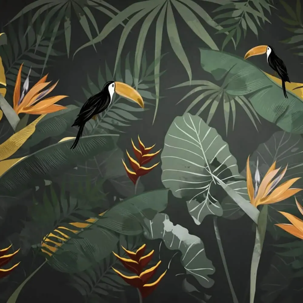 Officinarkitettura - Wallpaper Jungle Dream 3D Model