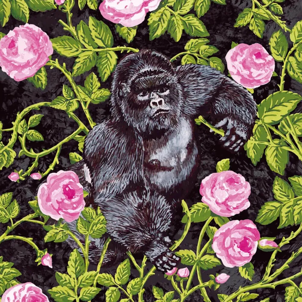 Officinarkitettura - Wallpaper King of the Roses 3D Model