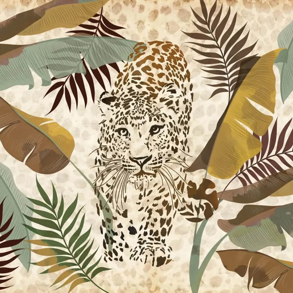 Officinarkitettura - Wallpaper Leopard 3D Model