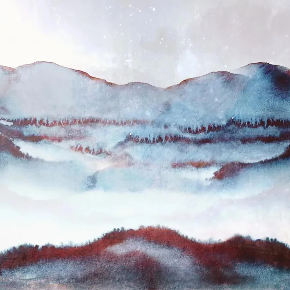 Officinarkitettura - Wallpaper Mountains 3D Model