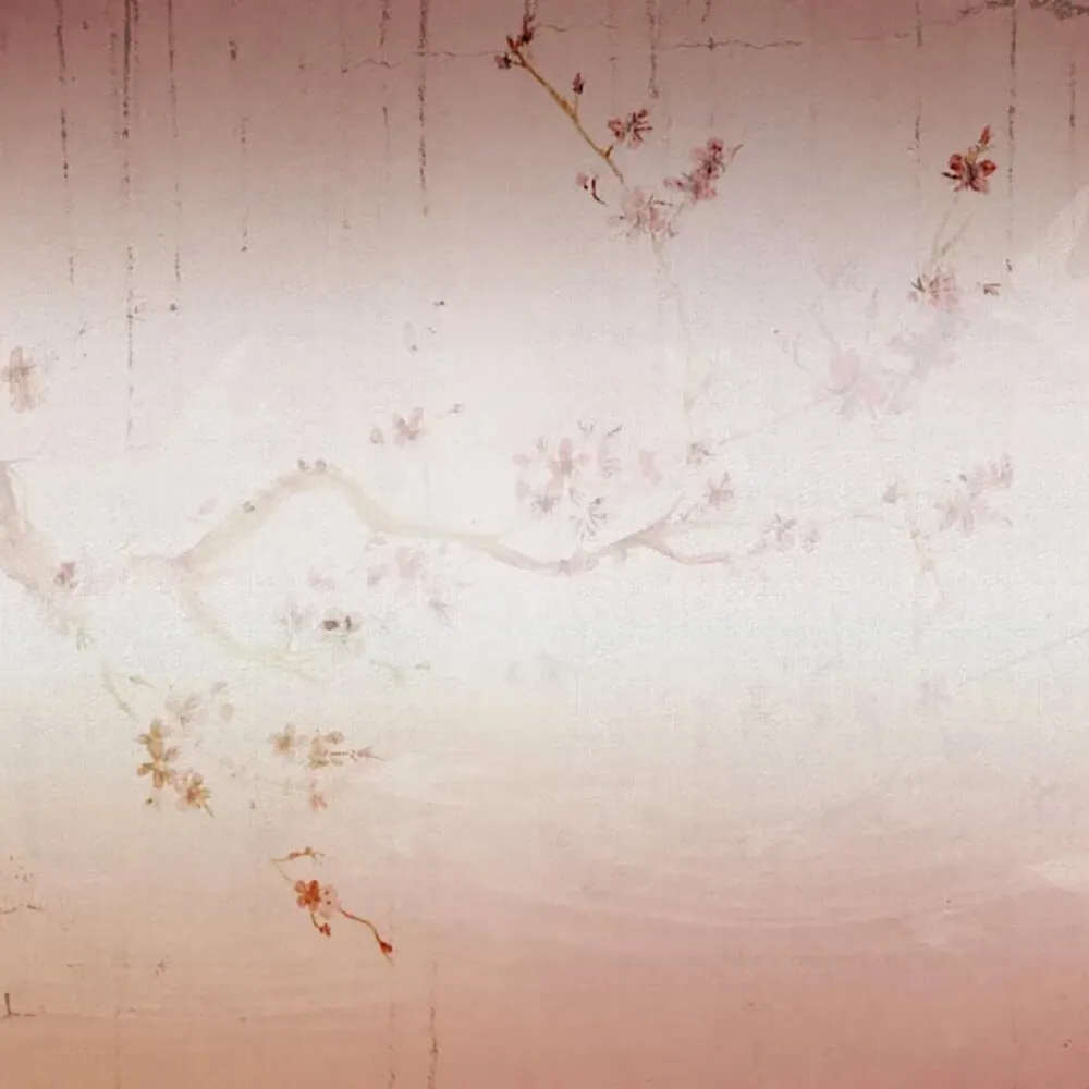 Officinarkitettura - Wallpaper Pink Blossom 3D Model