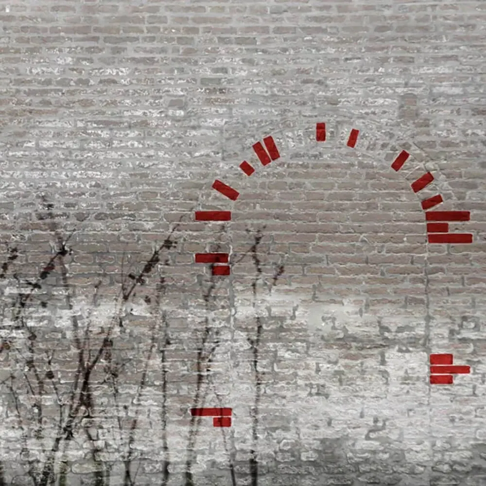 Officinarkitettura - Wallpaper Red Spots 3D Model