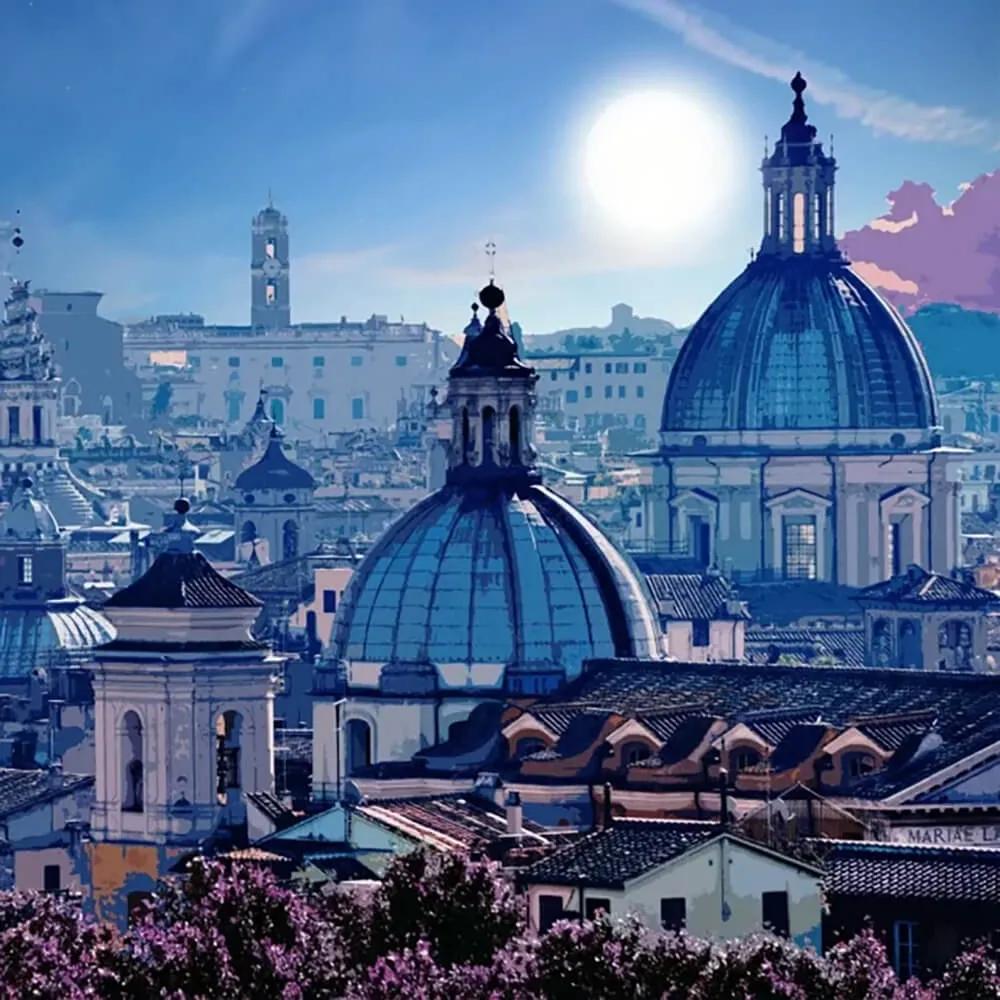 Officinarkitettura - Wallpaper Roma 3D Model