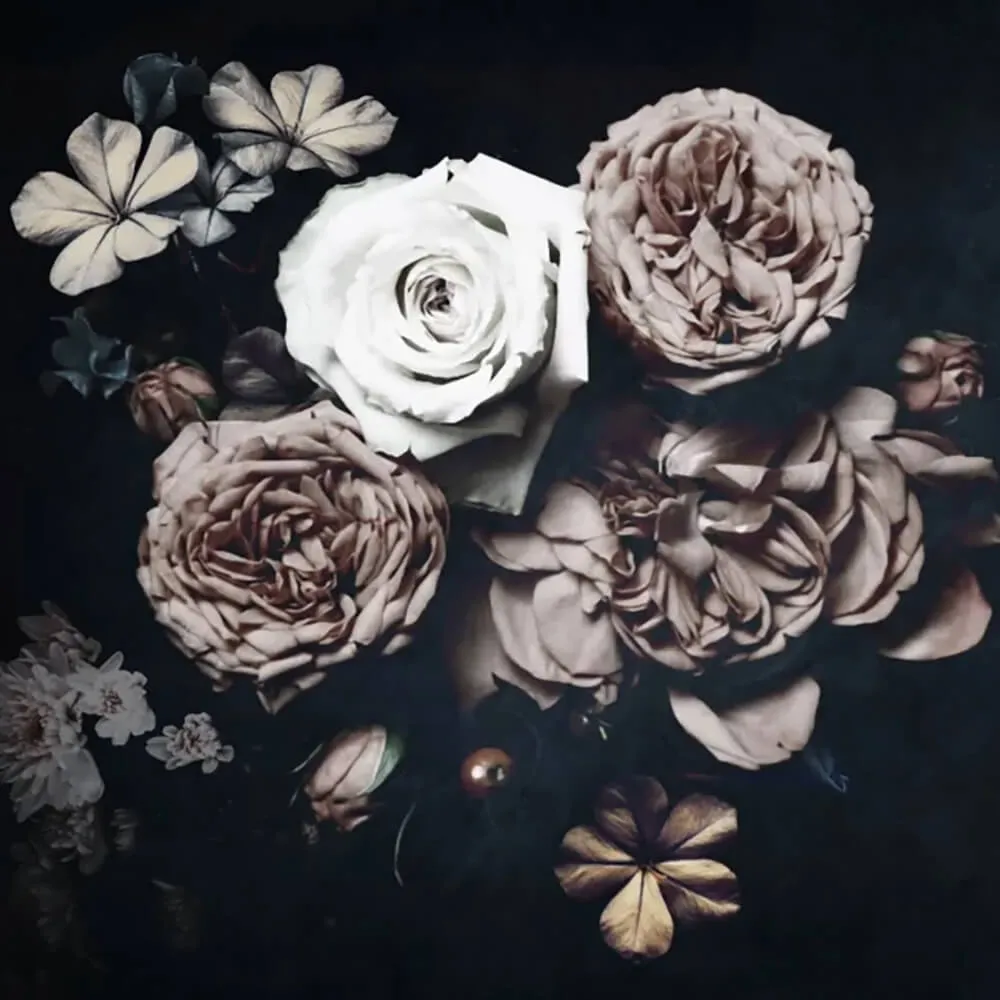 Officinarkitettura - Wallpaper Roses 1 3D Model