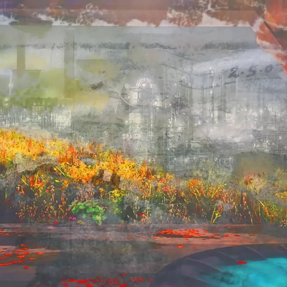 Officinarkitettura - Wallpaper Viaggio di Alice 3D Model