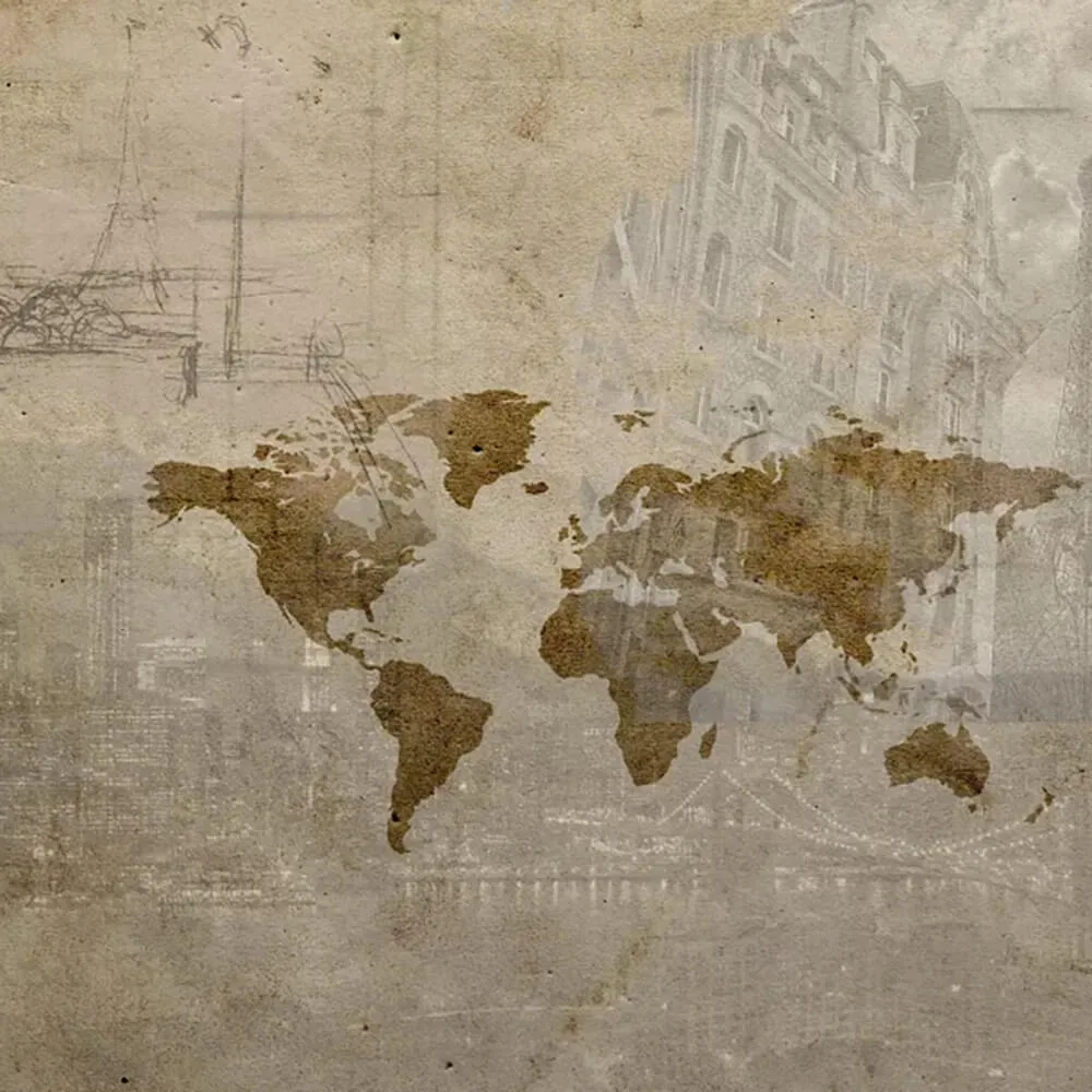 Officinarkitettura - Wallpaper Viaggio Verso l'America 3D Model