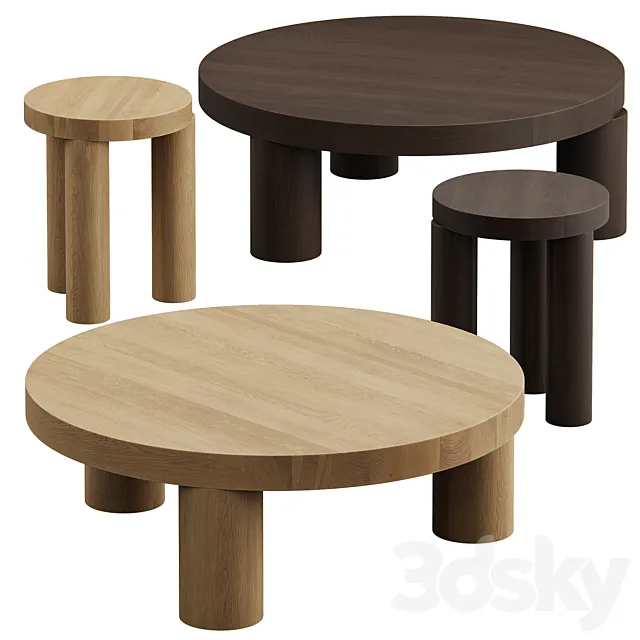 Offset Coffee&Side Tables By Resident Lighting Free Download