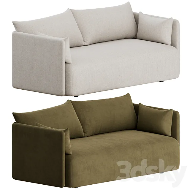 Offset Sofa 2 Seater by Menu 3DModel