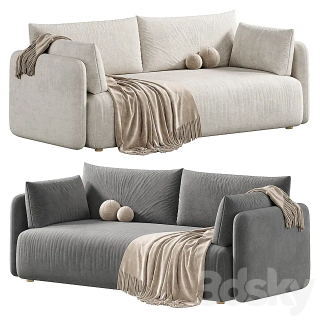 Offset Sofa 3D Model