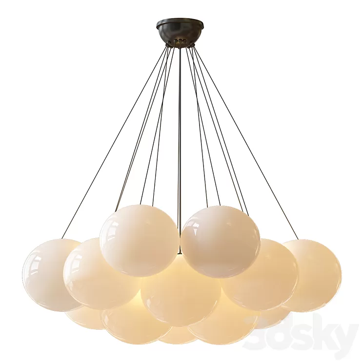 Ogden Chandelier 3D Model