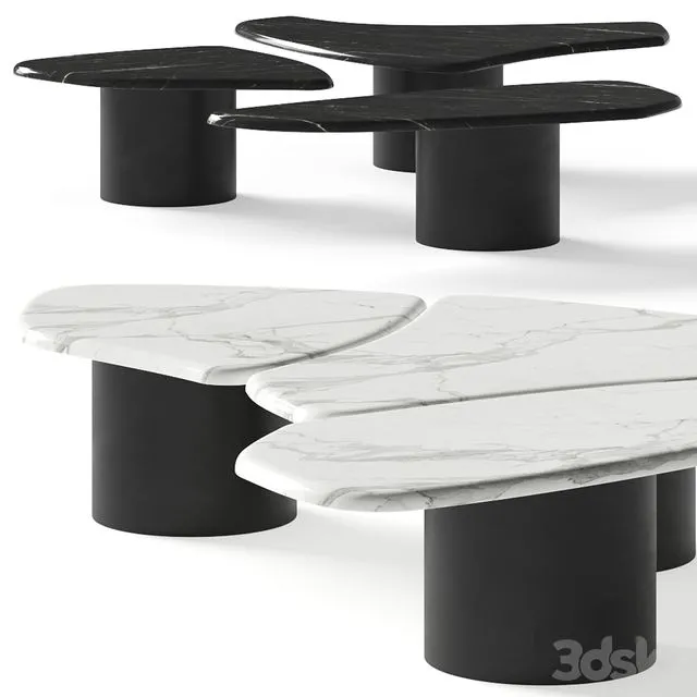 Okha Tectra Coffee Tables 3D Model