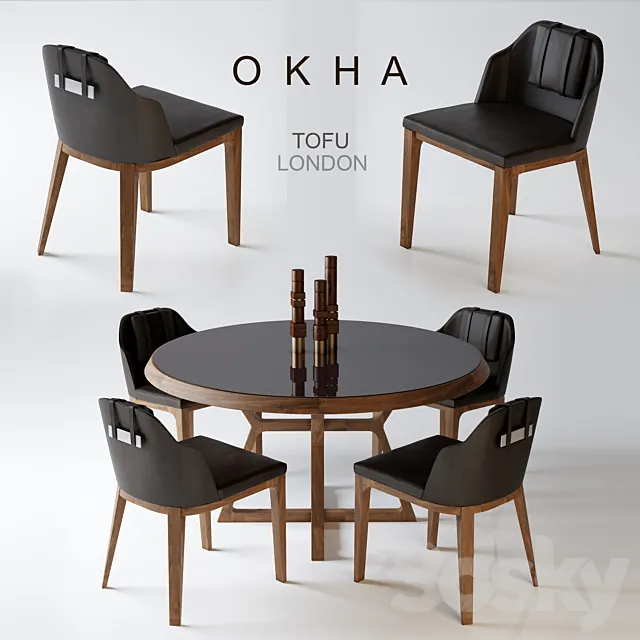OKHA TOFU & LONDON 3D Model