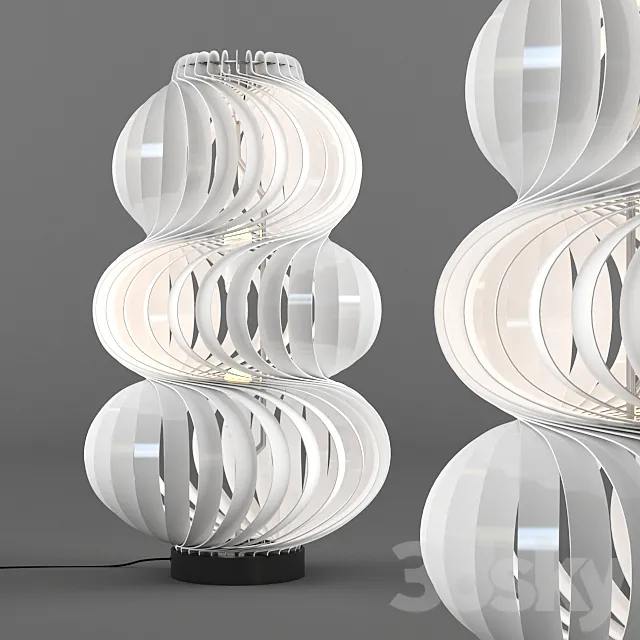 Olaf Von Bohr Medusa lamp 3D Model