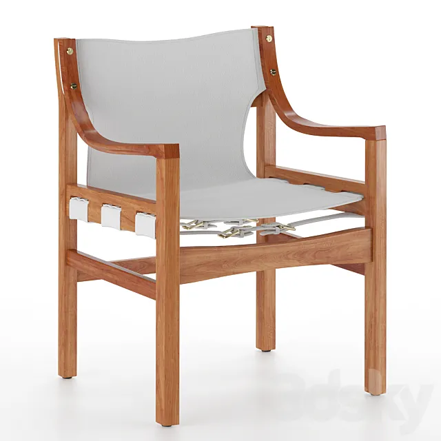 Old armchair 3D Model