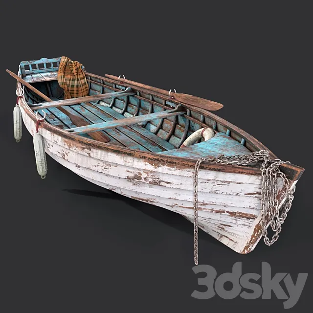 old boat 3D Model