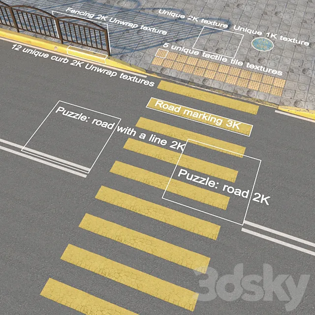 Old borders _ Old borders 3D Model