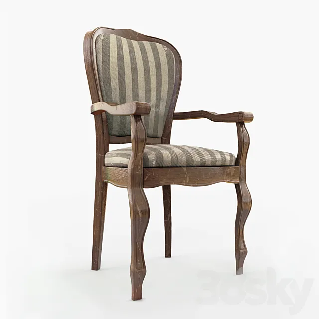 old chair 84 3D Model
