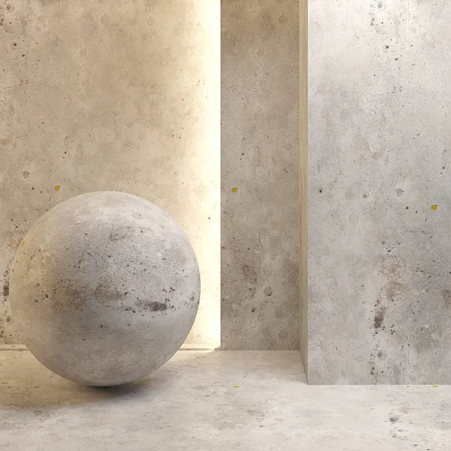 Old concrete 3D Model