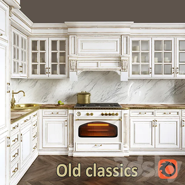 Old kitchen classics b19 3DModel